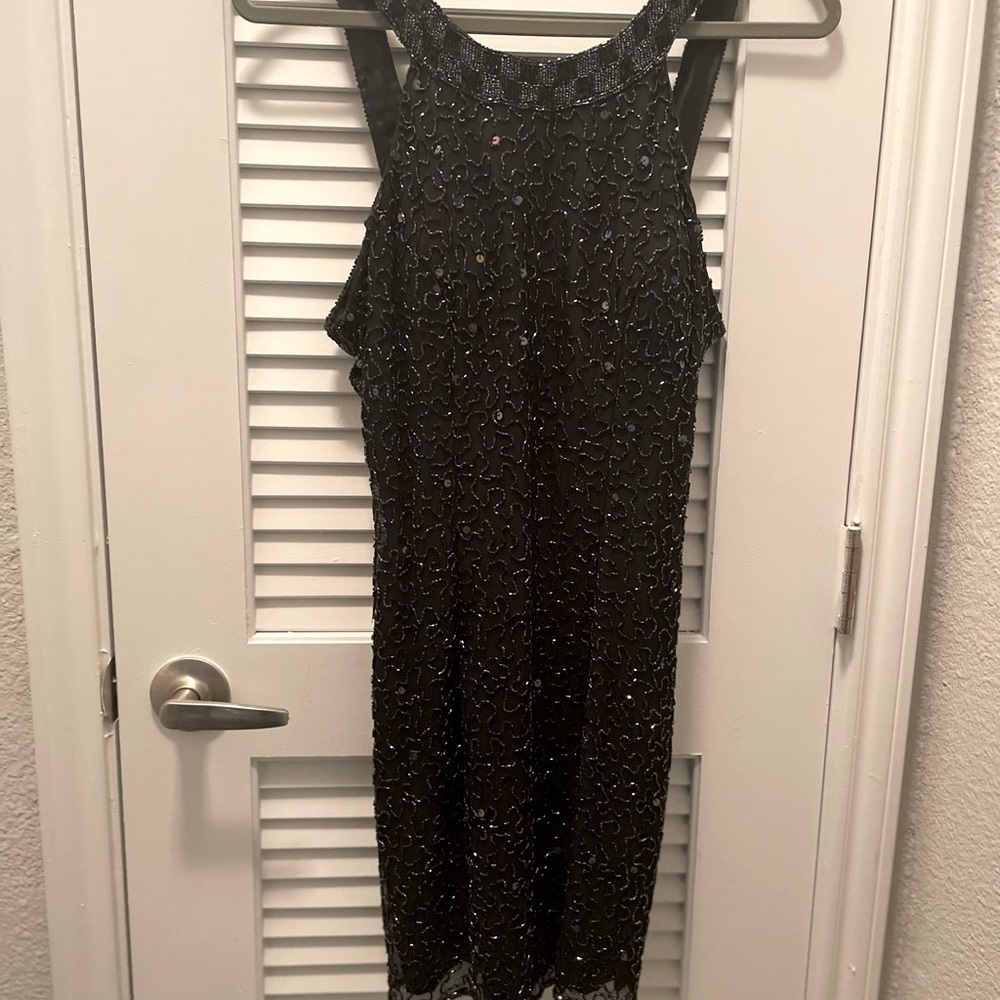 Sean collection vintage beaded dress size L